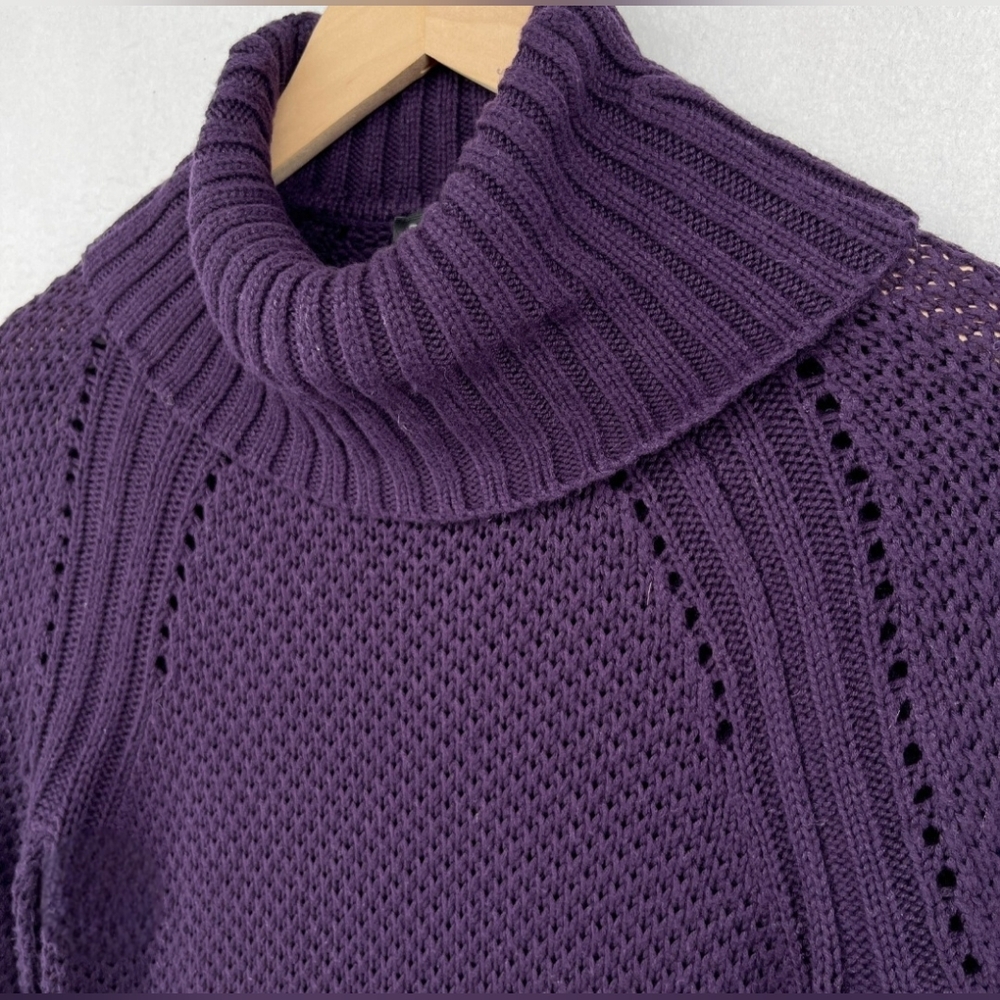Talbots Cowl Neck Pull Over Sweater Size M